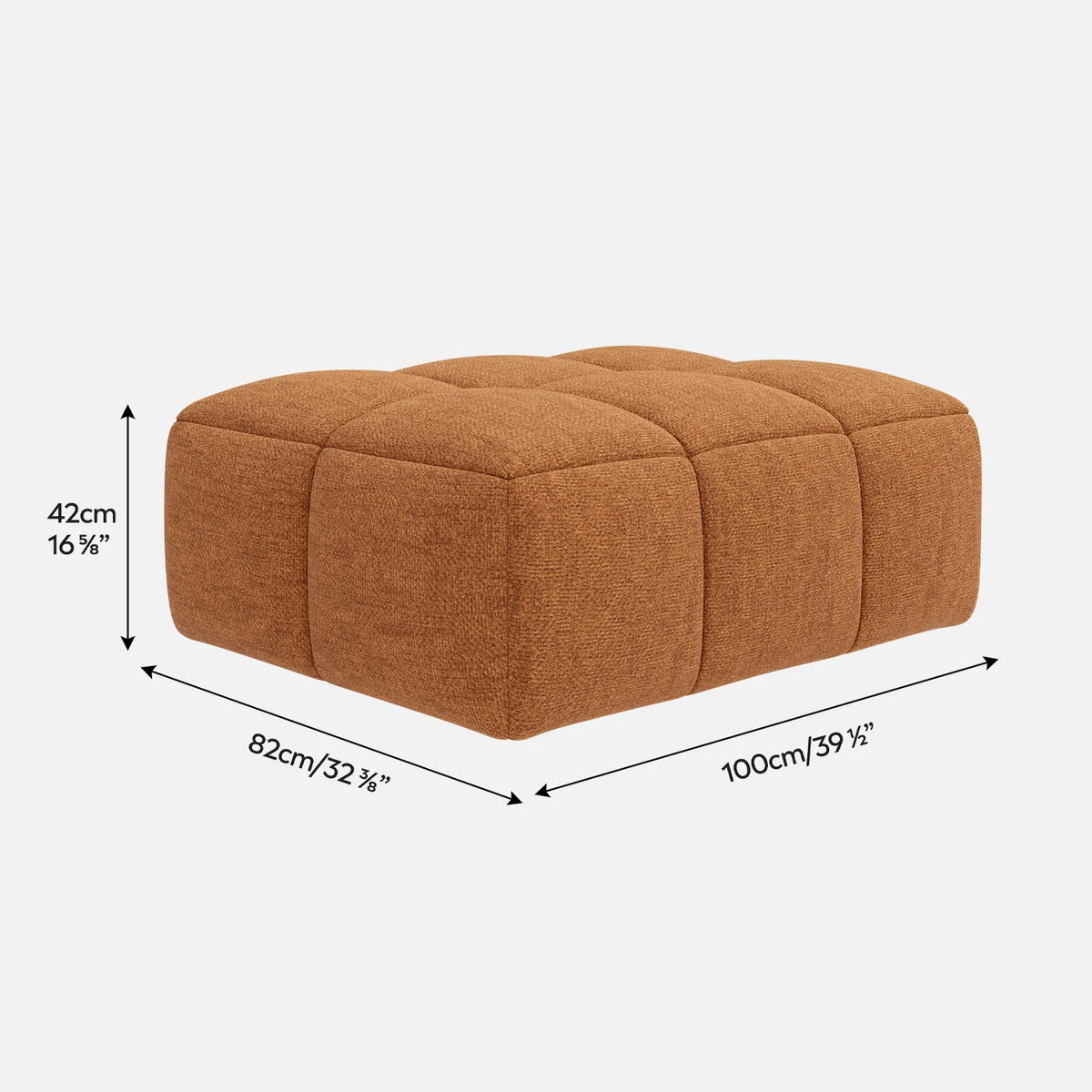 MŌZA - Ottoman - Orange